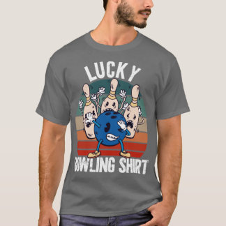 T-shirt Chemise de Bowling Lucky1