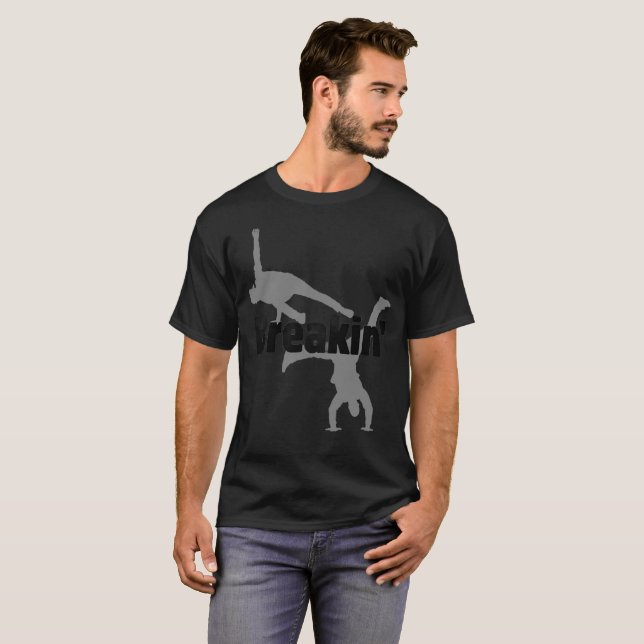 T-shirt Chemise de break dance/Hip Hop (Devant entier)