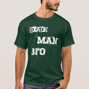 T-shirt Chemise de Bro d'homme de type