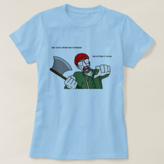 T-shirt Chemise de bûcheron de Babydoll