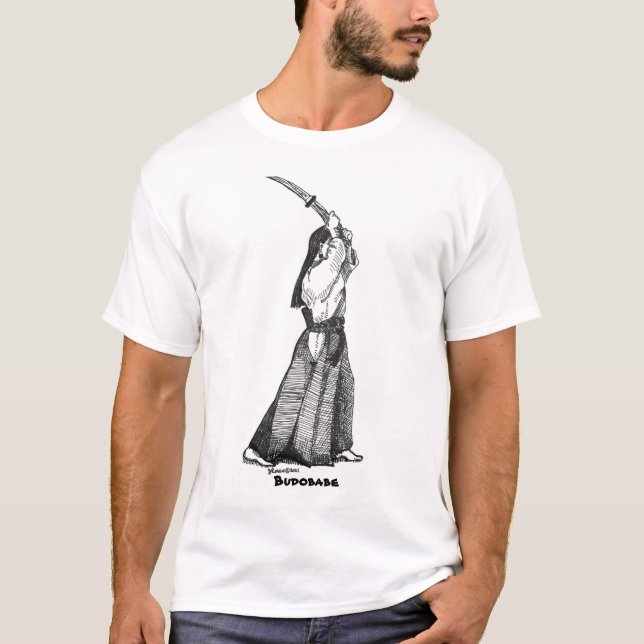 T-shirt Chemise de Budobabe d'Aikido (Devant)