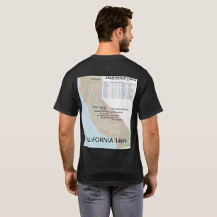 T-shirt Chemise de CA 14ers - style #2