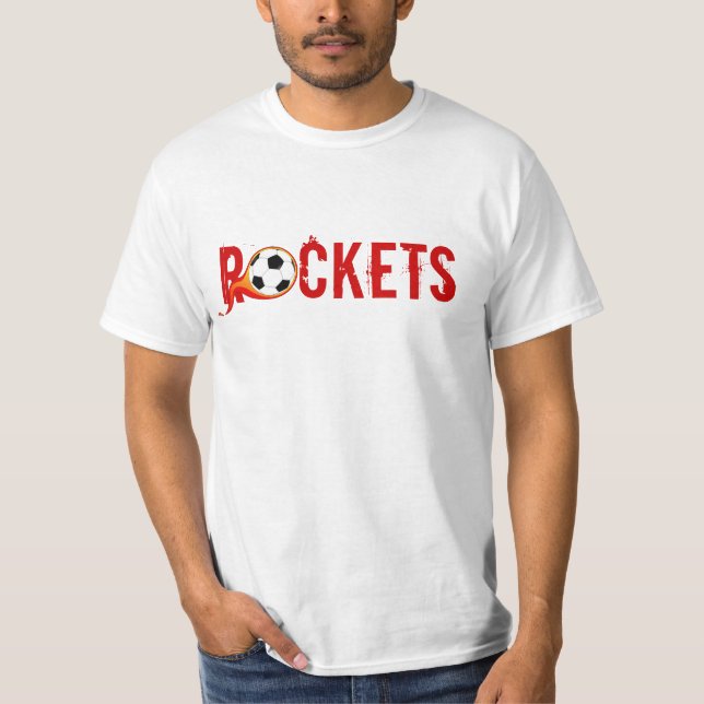 T-shirt Chemise de cadeau de Rocket pour l'entraîneur (Devant)