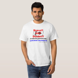 T-shirt Chemise de calculatrice de nerf de boeuf