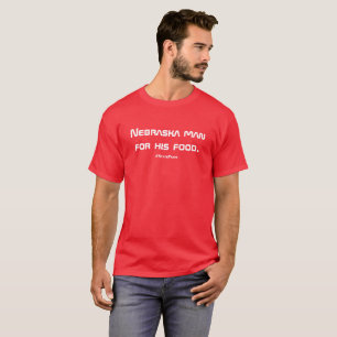 T-shirt Chemise de calembours d'état du Nébraska