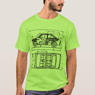 T-shirt Chemise de Cali GA de stylet et de lutin de