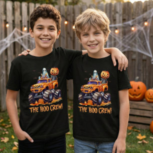 T-shirt Chemise de camion Halloween personnalisée pour gar