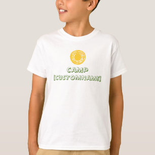 T-shirt Chemise de camp personnalisée