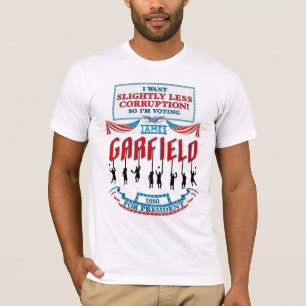 T-shirt Chemise de campagne de James Garfield 1880