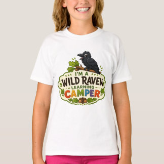 T-shirt Chemise de campeur d'apprentissage Wild Raven