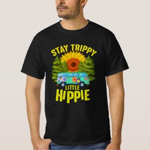 T-shirt Chemise De Camping Hippy, Restez Trippy Petit Hipp