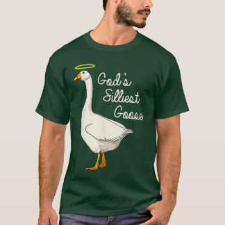 T-shirt Chemise de canard la plus idiote de Dieu Chemise d