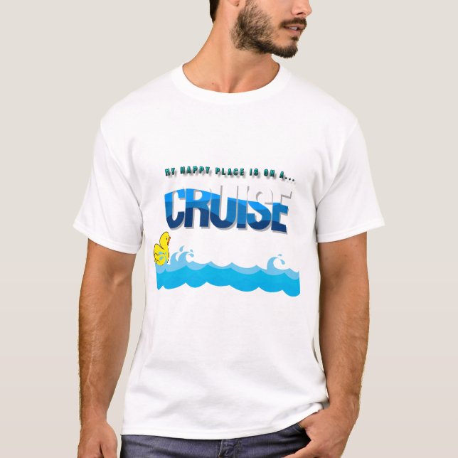 T-shirt Chemise de canot de croisière (Devant)
