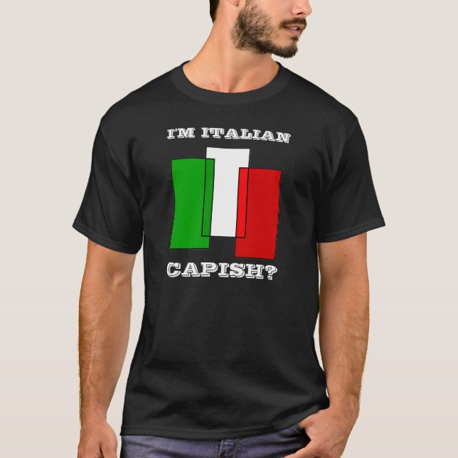 T-shirt Chemise de Capish d'Italien (Devant)