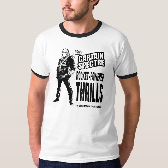 T-shirt Chemise de capitaine Spectre Rocket (Devant)
