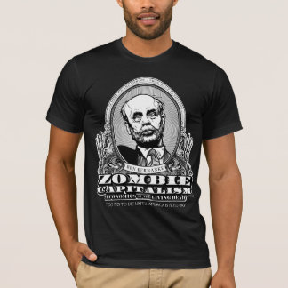 T-shirt Chemise de capitalisme de zombi