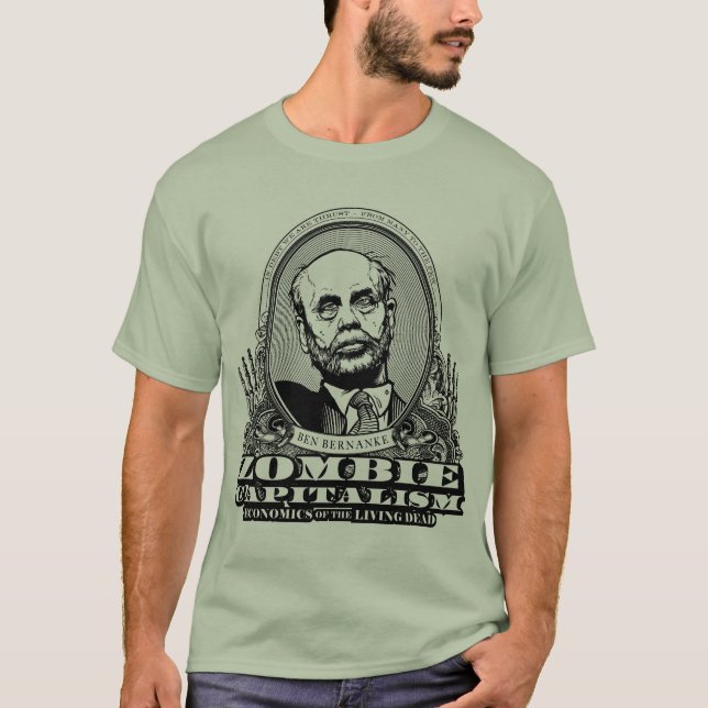 T-shirt Chemise de capitalisme de zombi (Devant)