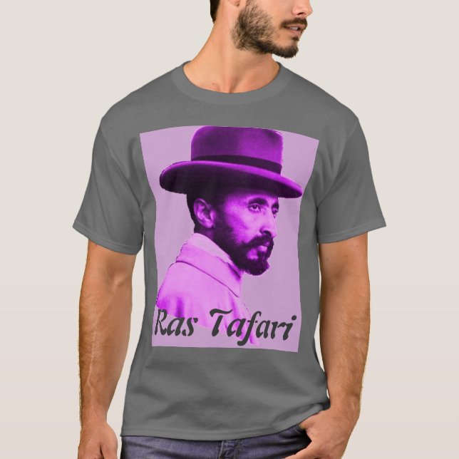 T-shirt Chemise de casquette de Ras Tafari (Devant)
