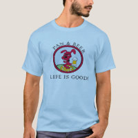 Chemise de casserole et de bière