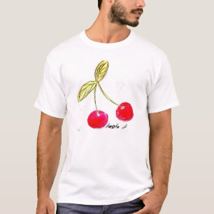 T-shirt chemise de cerise