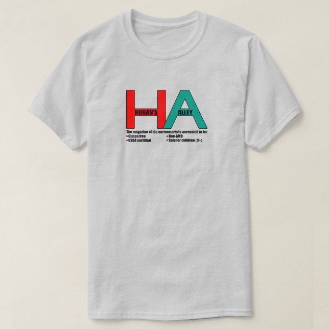T-shirt Chemise de certification "Hogan's Alley" (Design devant)
