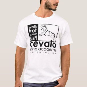 T-shirt Chemise de Cevalo : Promenade, trot, petit galop,