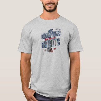 T-shirt chemise de championnat des patriotes afc
