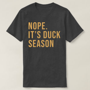 T-shirt Chemise de chasse au canard drôle et hilarante po
