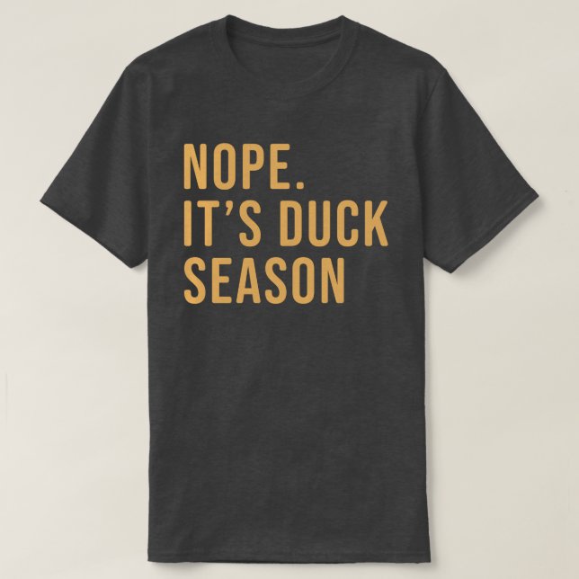 T-shirt Chemise de chasse au canard drôle et hilarante pou (Design devant)