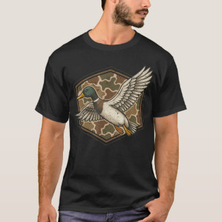 T-shirt Chemise de chasse camouflage canard colvert pour g