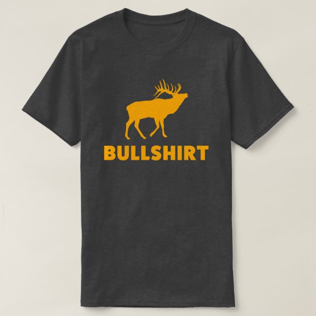 T-shirt Chemise de chasse Elk Bull pour hommes et femmes (Design devant)