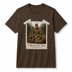 T-shirt Chemise de chasse personnalisée avec photo, chemis