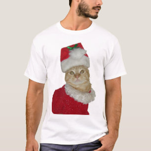T-shirt Chemise de chat de Père Noël