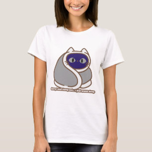 T-shirt Chemise de chat drôle