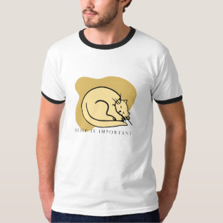 T-shirt Chemise de chat Sleepy - Cosy Feline Graphic Tee