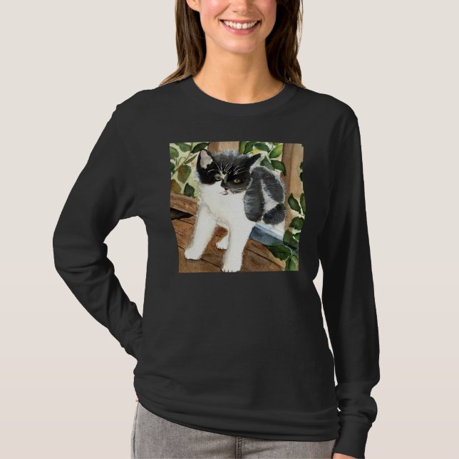 T-shirt Chemise de chaton (Devant)