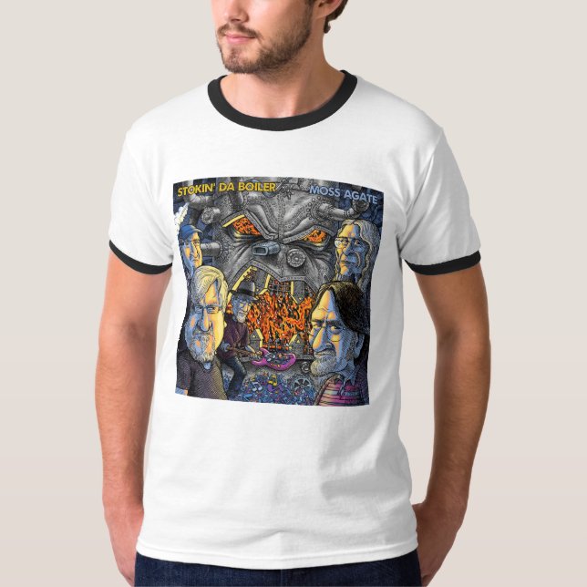 T-shirt Chemise de chaudière de Stokin DA (Devant)