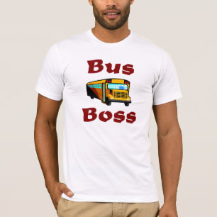 T-shirt Chemise de chauffeur d'autobus scolaire