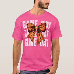 T-shirt Chemise de cheer mignonne Match de basket-ball Jou