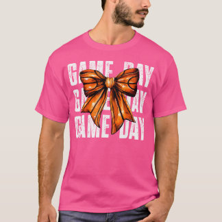 T-shirt Chemise de cheer mignonne Match de basket-ball Jou