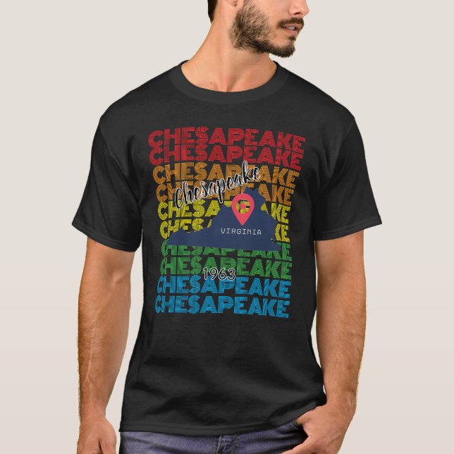 T-shirt Chemise de Chesapeake  (Devant)