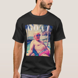 T-shirt Chemise de chèvre Trump drôle été 2024 Dona républ