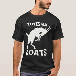 T-shirt Chemise de chèvres de mA d'emballages