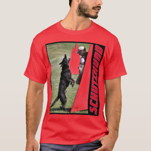 T-shirt Chemise de chien de berger allemand de Schutzhund