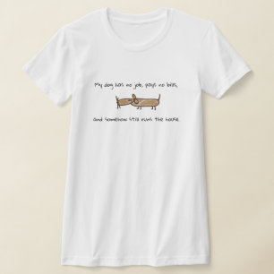 T-shirt Chemise de chien parasite