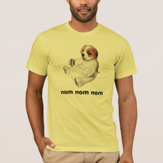 T-shirt Chemise de chiot de Nom Nom Nom