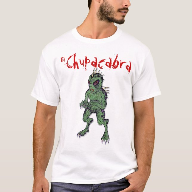 T-shirt Chemise de Chupacabra d'EL (Devant)