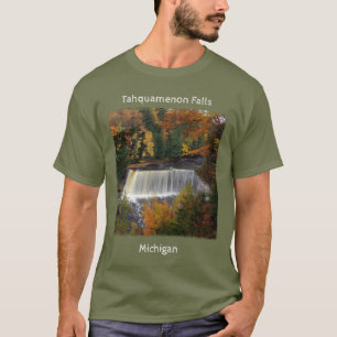 T-shirt Chemise de chute de Upper Tahquamenon Falls en let