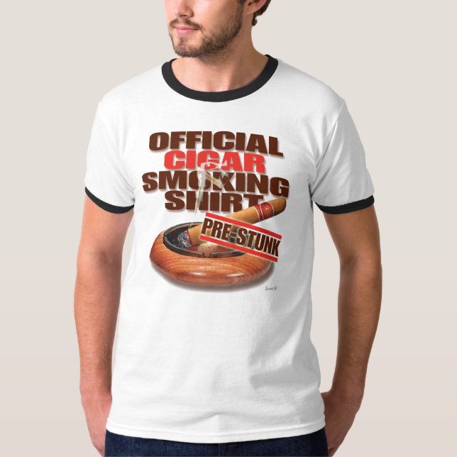 T-SHIRT CHEMISE DE CIGARE (Devant)