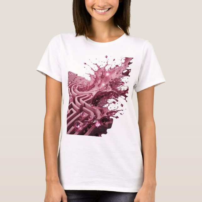 T-shirt Chemise de citation Bold Silver MIND BLOWING MILES (Devant)